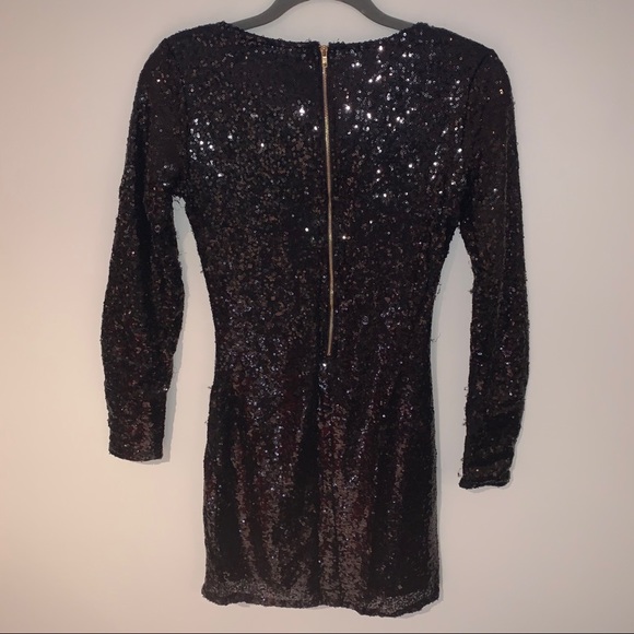 Black Sparkling Dress - Picture 2 of 4